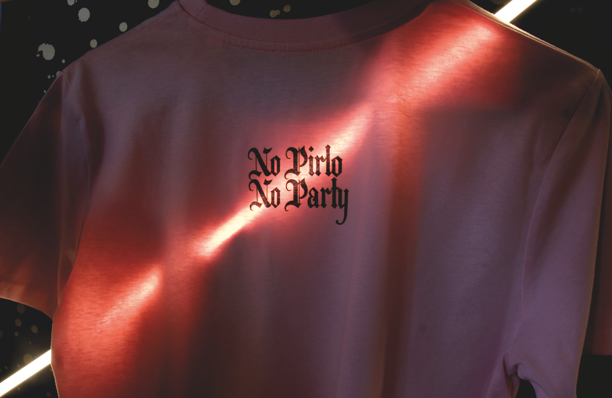 "No Pirlo No Party" T-Shirt